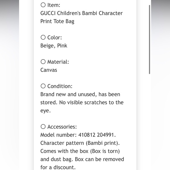 Gucci Pink and Blue Patterned Women's Bag - Picture 9 of 9